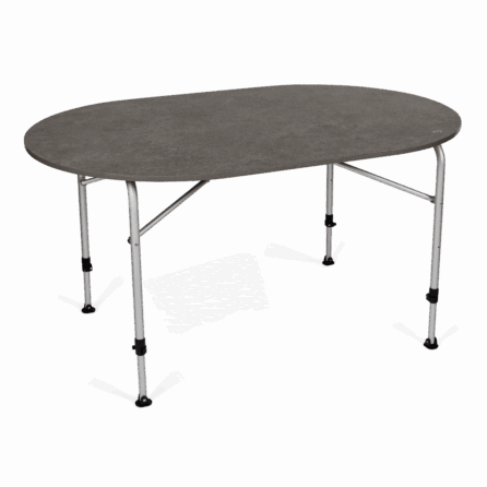 Zero Concrete Oval Table