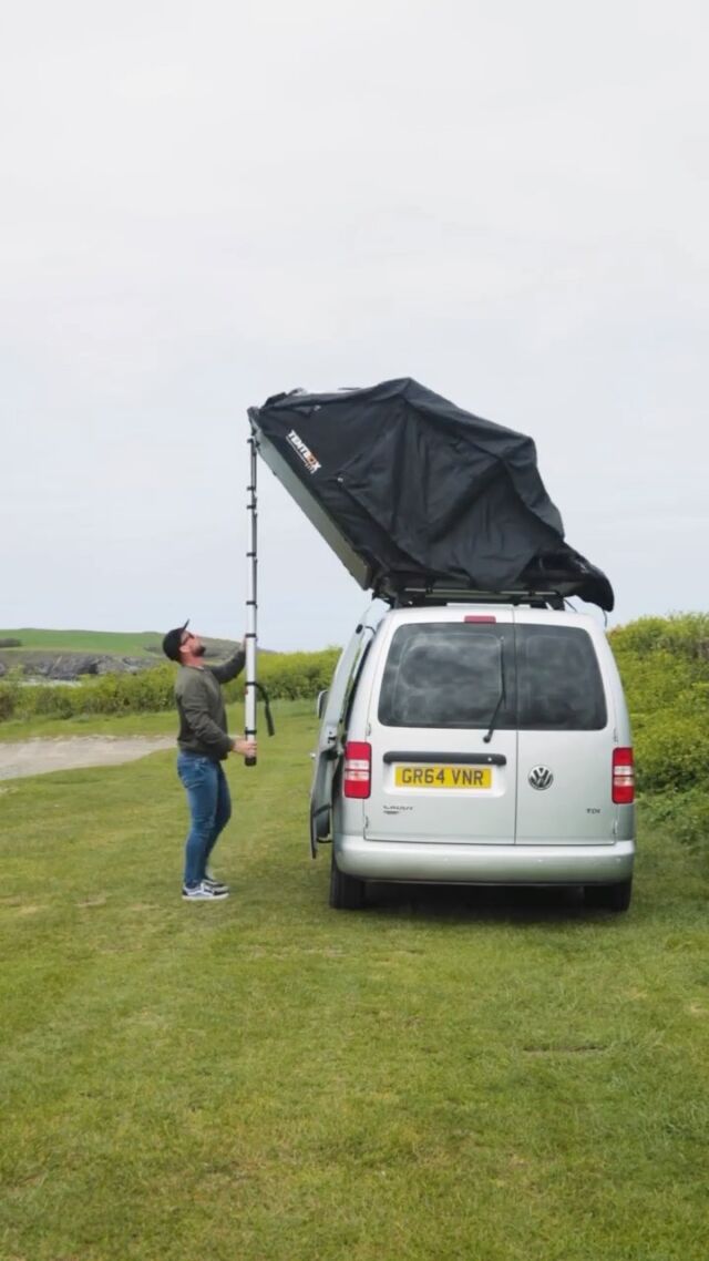 Adventure anyone? ⛺️ 🗺 
•
•
•
•
•
#campinguk #camping #rooftop #rooftent #tentbox #tent #tentlife #campinglife #adventure #adventuretime #explore #viral #viralreels #explorepage